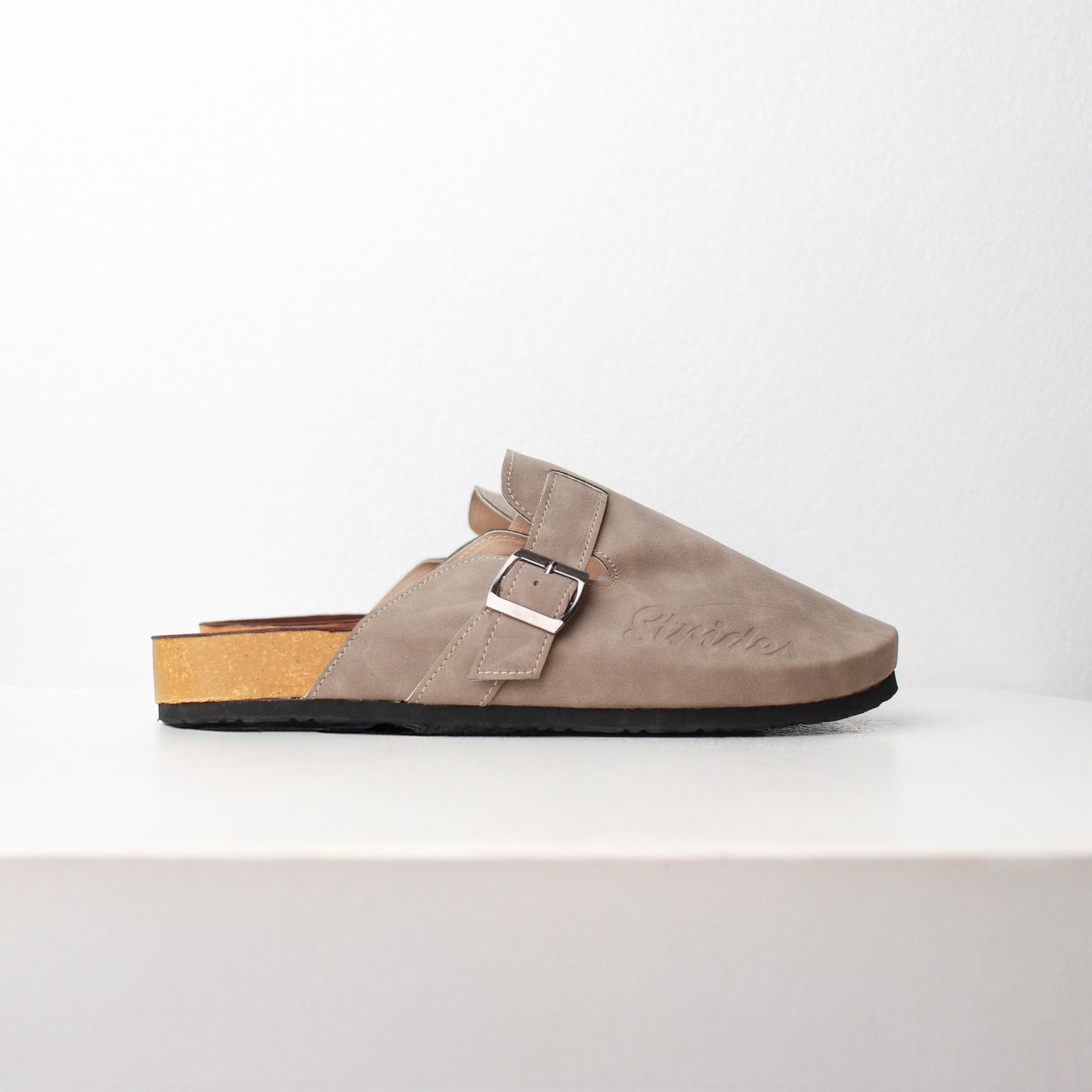 Strides "Dust Gray" Synthetic Clogs