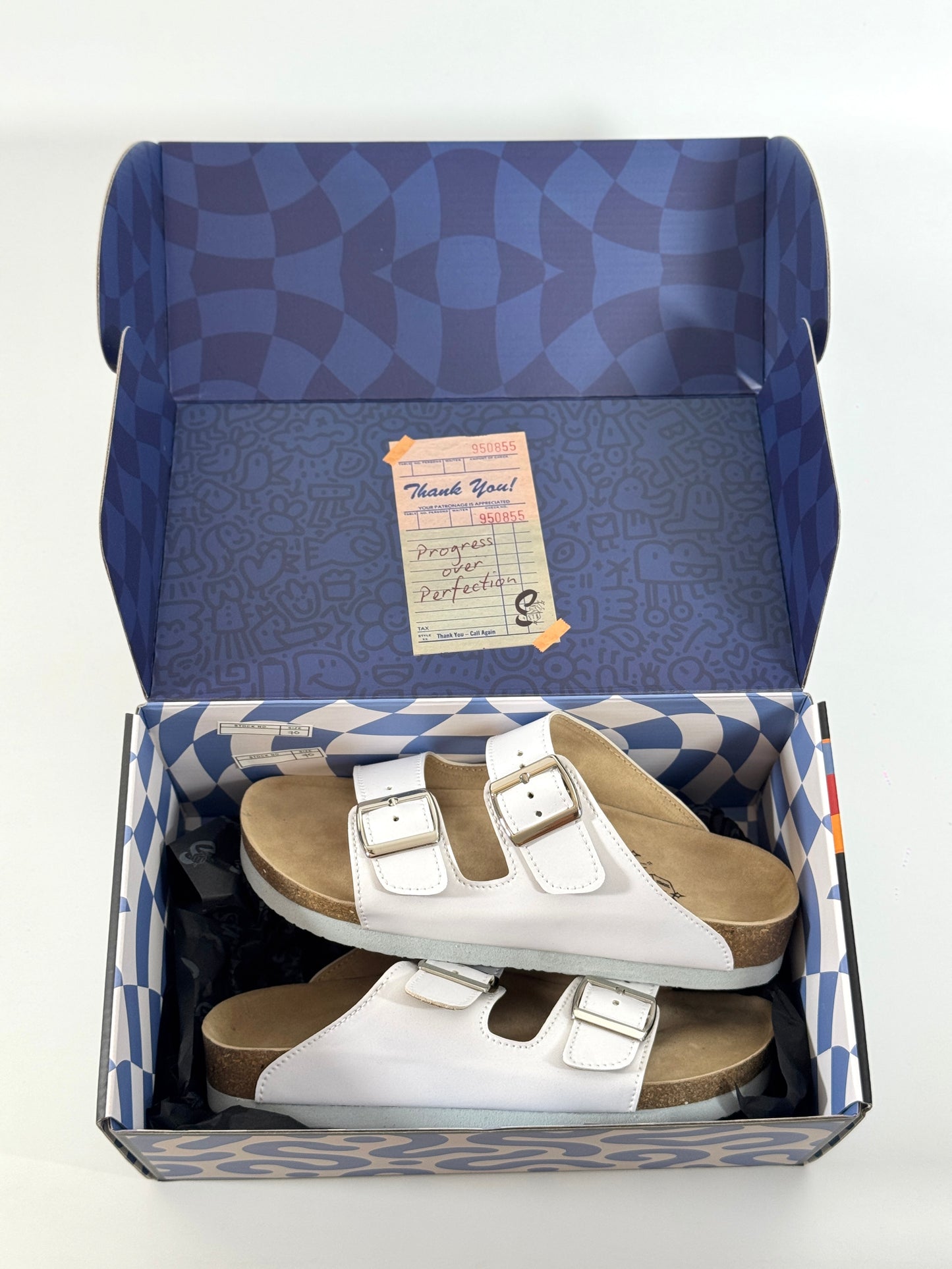 Strides “Milk” 2 Strap Slides