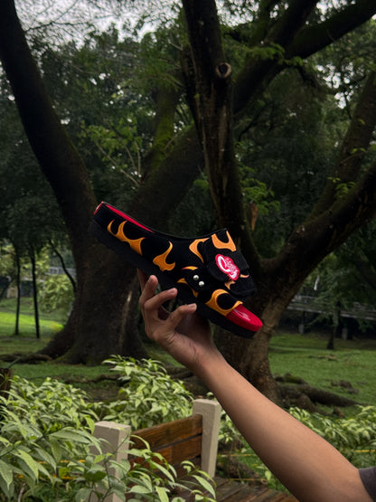 Strides “Chili Flame” Slides