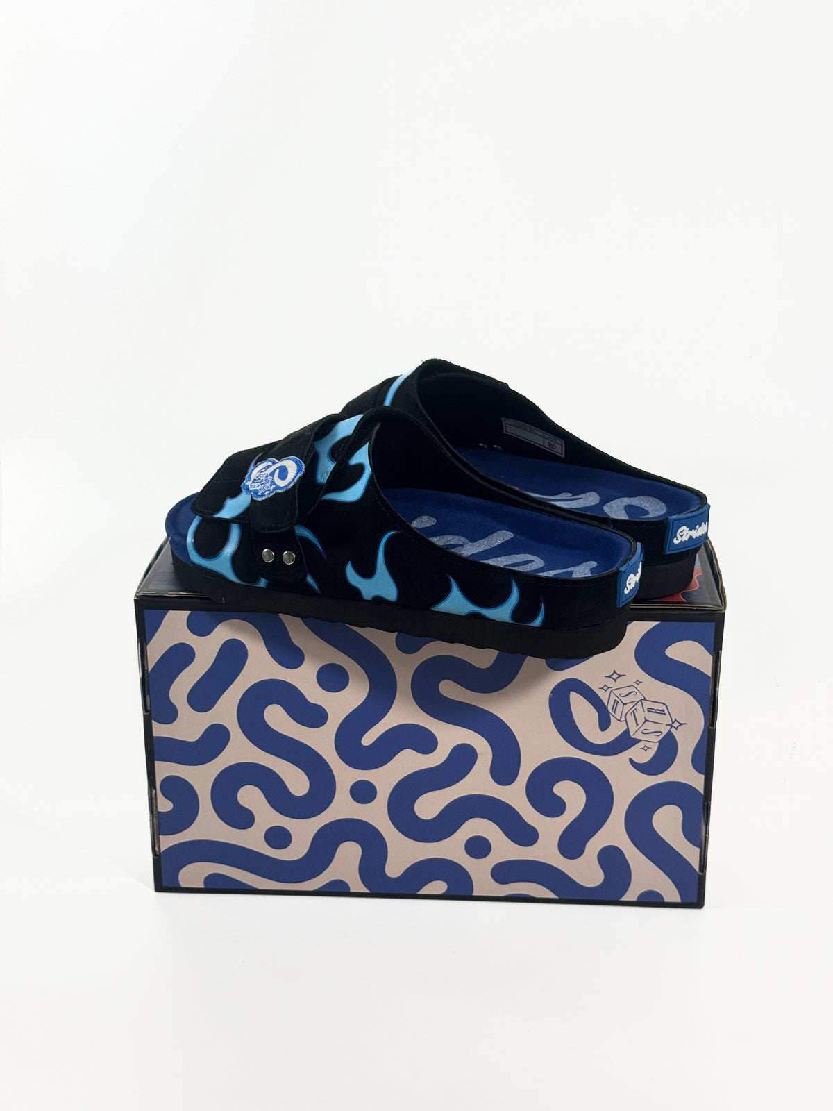 Strides “Crystal  Flame” Slides