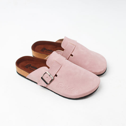 Strides "Salmon Pink" Synthetic Clogs