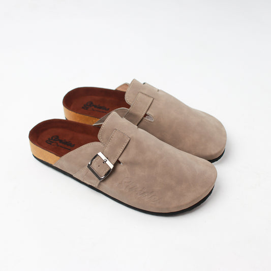 Strides "Dust Gray" Synthetic Clogs